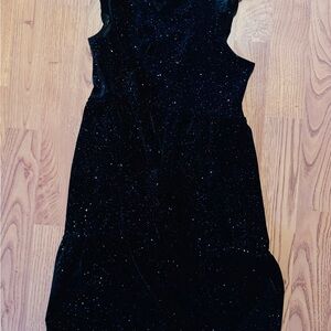 Crewcuts Black Glittery Dress